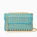 Chantal Clutch Bag with Diamond Detail