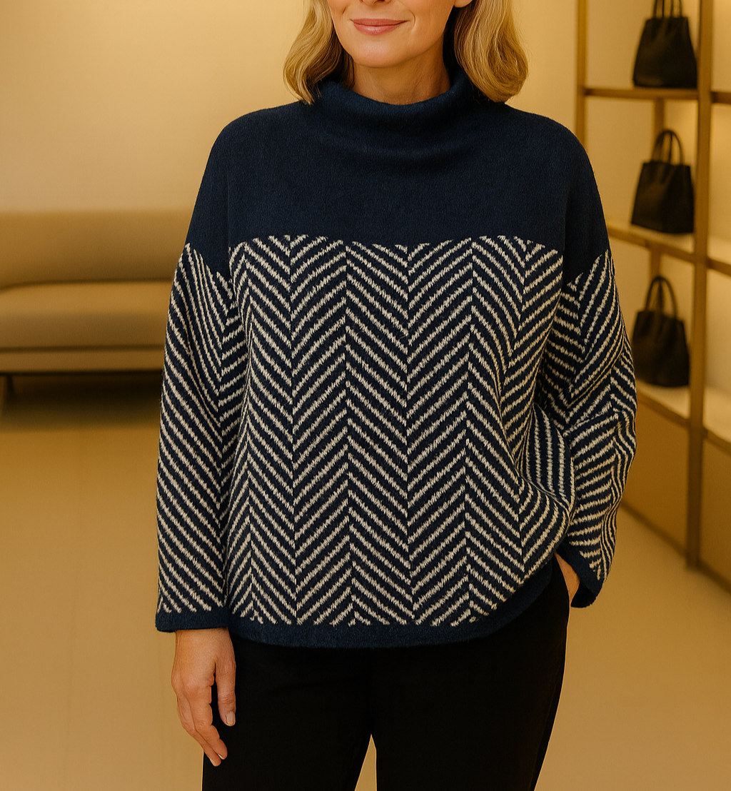 | Cotton Turtleneck Sweater