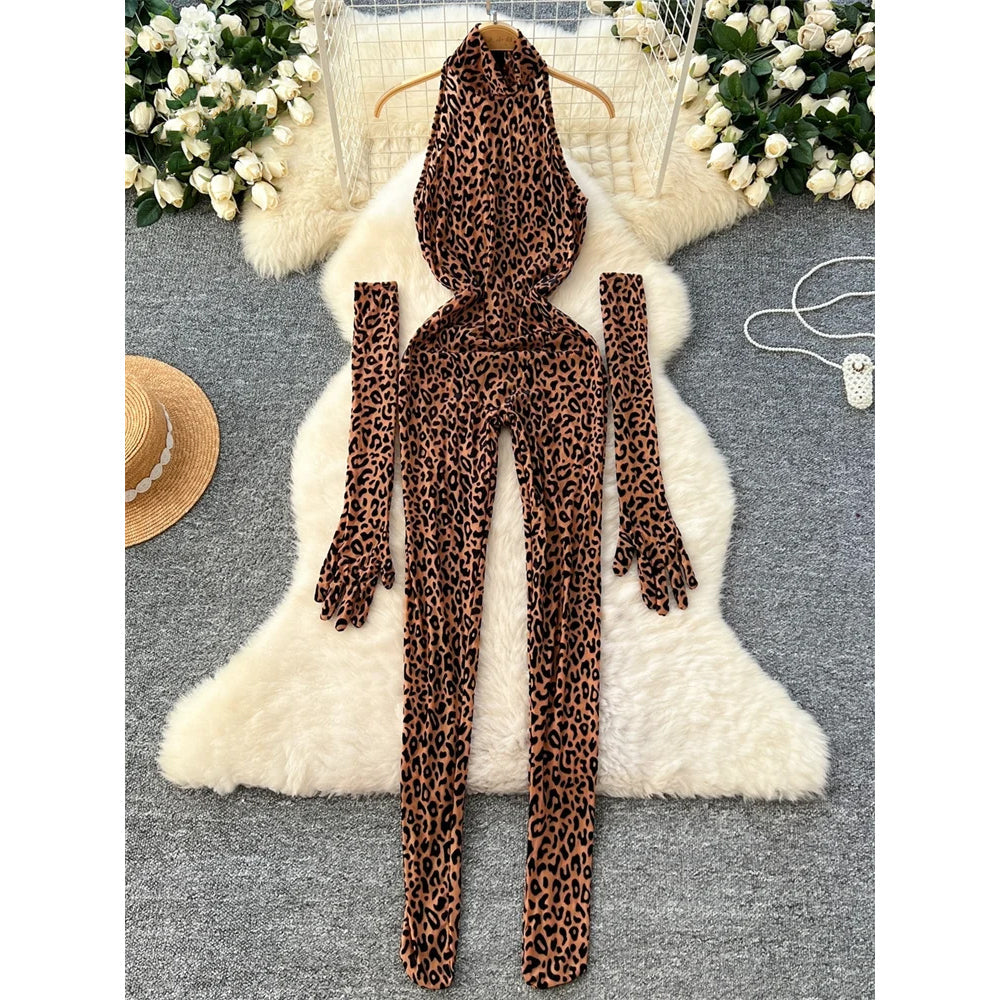Chloé Montclair Lynx Luxe Jumpsuit