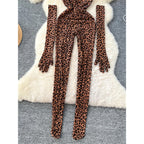 Chloé Montclair Lynx Luxe Jumpsuit