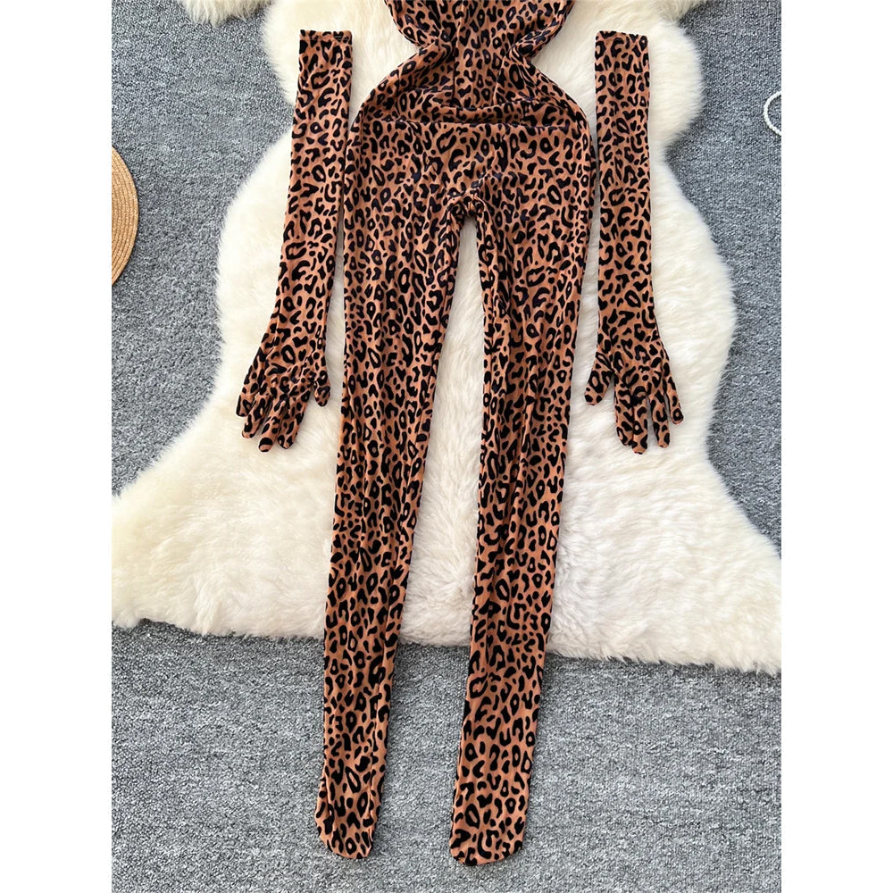 Chloé Montclair Lynx Luxe Jumpsuit