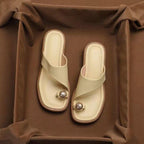 Chloé Montclair Slide Sandals with Toe Ring