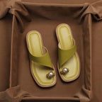 Chloé Montclair Slide Sandals with Toe Ring
