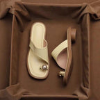 Chloé Montclair Slide Sandals with Toe Ring