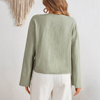Chloé Montclair Villarosa LaceUp Blouse