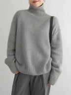 | Cashmere Turtleneck Sweater