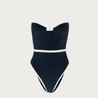 Contrast Cup One Piece Swimsuit