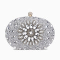 Solar Rhinestone Clutch Bag by Genesis