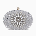 Solar Rhinestone Clutch Bag by Genesis