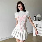 Coquette Bow Patch Tee