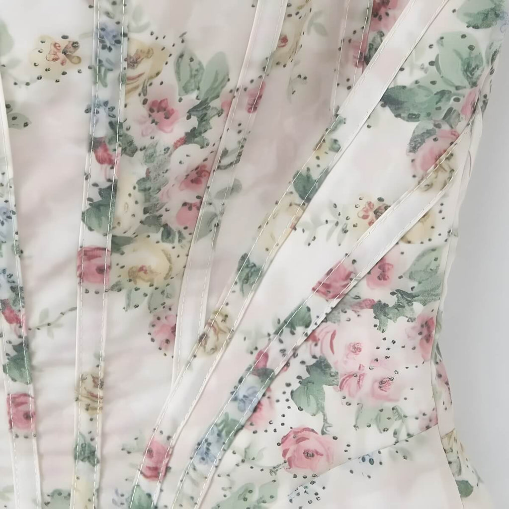 Coquette Floral Corset Top