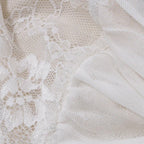 Coquette Lace Mesh Bra Crop Top