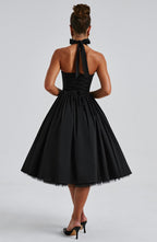 Alba Elegant Midi Dress