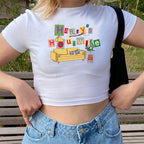 DressBetty - 2024 Harry's House Y2K Crop Baby Tee for Women
