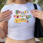 DressBetty - 2024 Harry's House Y2K Crop Baby Tee for Women