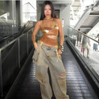 Cyberpunk Cut Out Tube Top