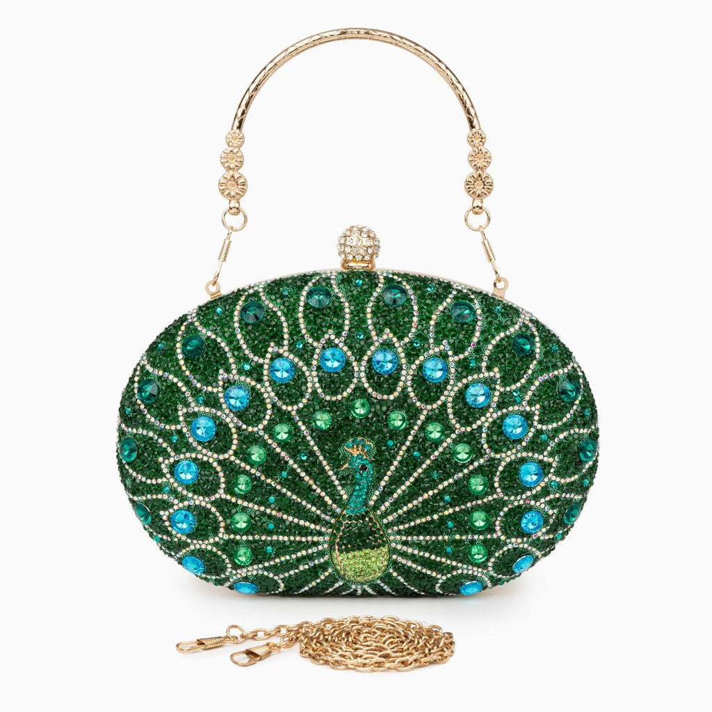 Madyson Clutch Bag with Rhinestones