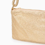 Rhinestone Embellished Shoulder Bag by Shelley