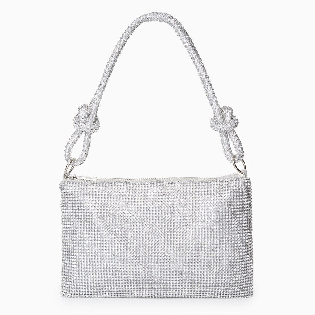 Rhinestone Embellished Shoulder Bag by Shelley