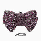 Purple Isabella Clutch Bag