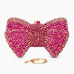 Hot Pink Isabella Clutch Bag