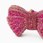 Hot Pink Isabella Clutch Bag