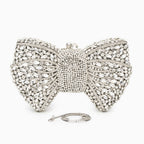 Isabella Silver Clutch Bag