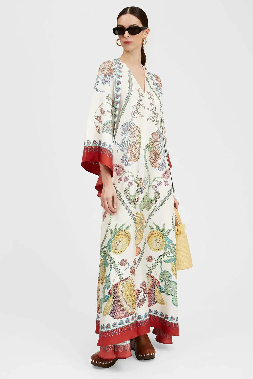 Vittoria Chic Printed Maxi Dress Everyday Luxe Edit