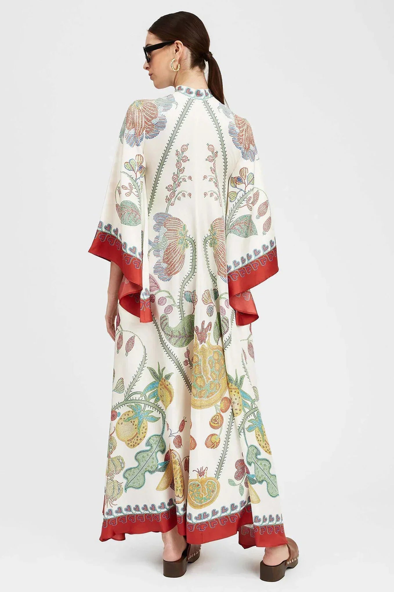 Katherine Elevated Printed Maxi Dress Chic Silhouette Collection