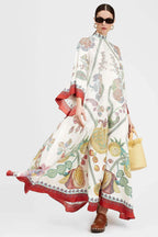 Vittoria Chic Printed Maxi Dress Everyday Luxe Edit