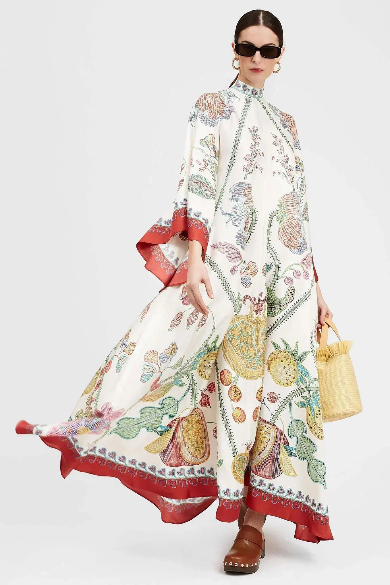 Vittoria Chic Printed Maxi Dress Everyday Luxe Edit
