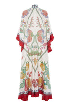 Katherine Elevated Printed Maxi Dress Chic Silhouette Collection