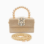 Rhinestone Embellished Handbag by Anisha