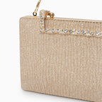 Pleated Clutch Bag by Maria