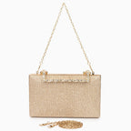 Pleated Clutch Bag by Maria