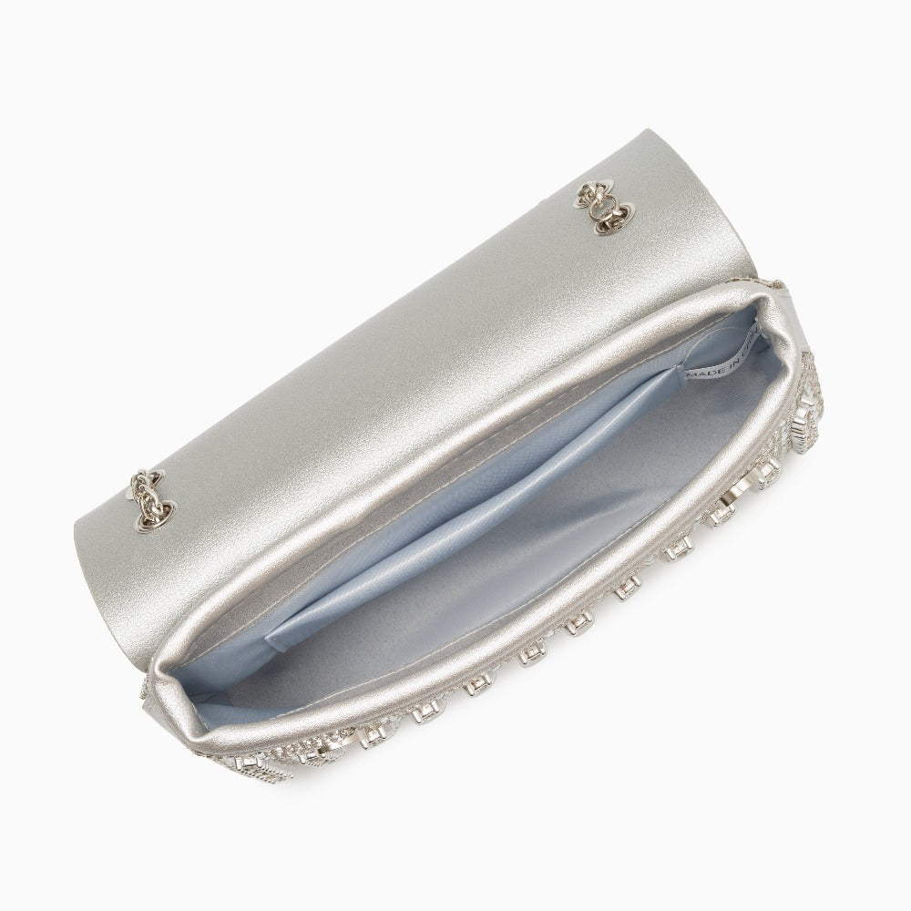 Chantal Clutch Bag with Diamond Detail