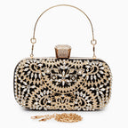 Elegant Floral Clutch Bag
