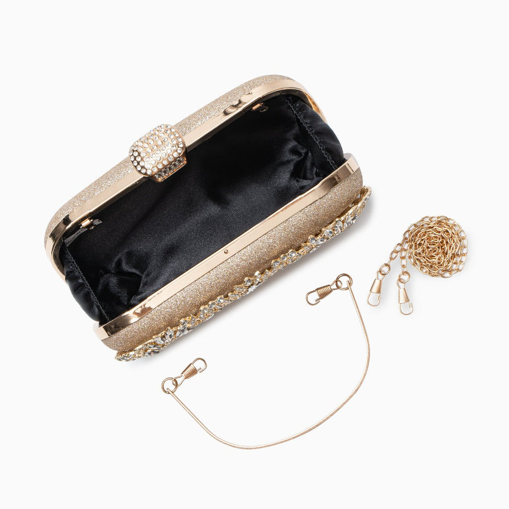 Elegant Floral Clutch Bag