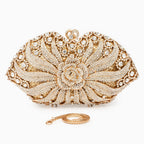Rhinestone Clutch Bag by Valerie