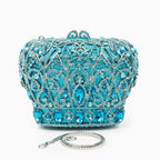 Crystal Crown Evening Bag