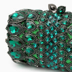 Rhinestone Crystal Clutch Bag by Reina
