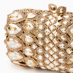 Rhinestone Crystal Clutch Bag by Reina