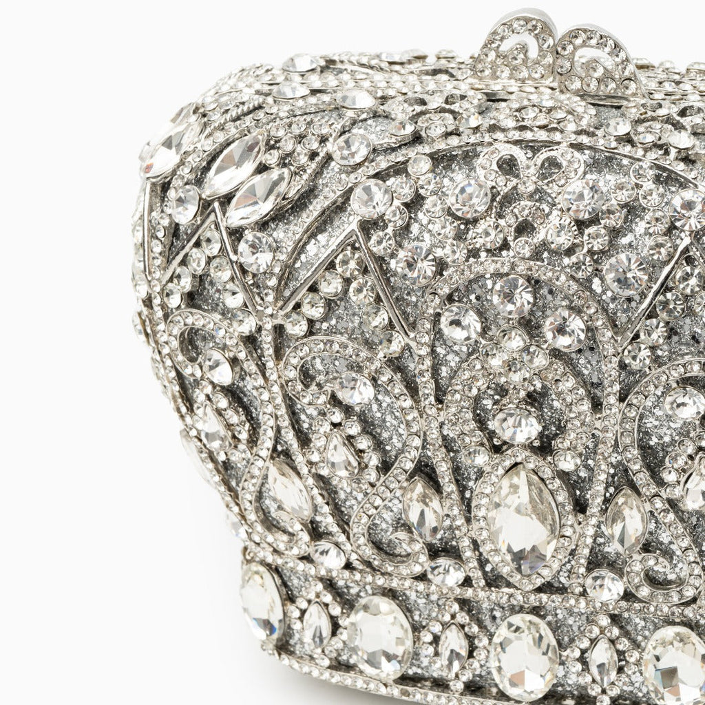 Crystal Crown Evening Bag