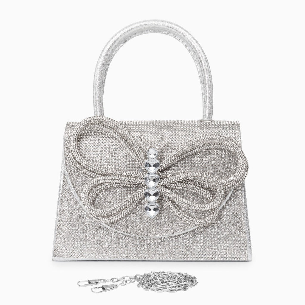 Rhinestone Butterfly Handbag