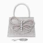 Rhinestone Butterfly Handbag