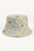 Daisy Print Reversible Bucket Hat