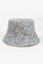 Daisy Print Reversible Bucket Hat