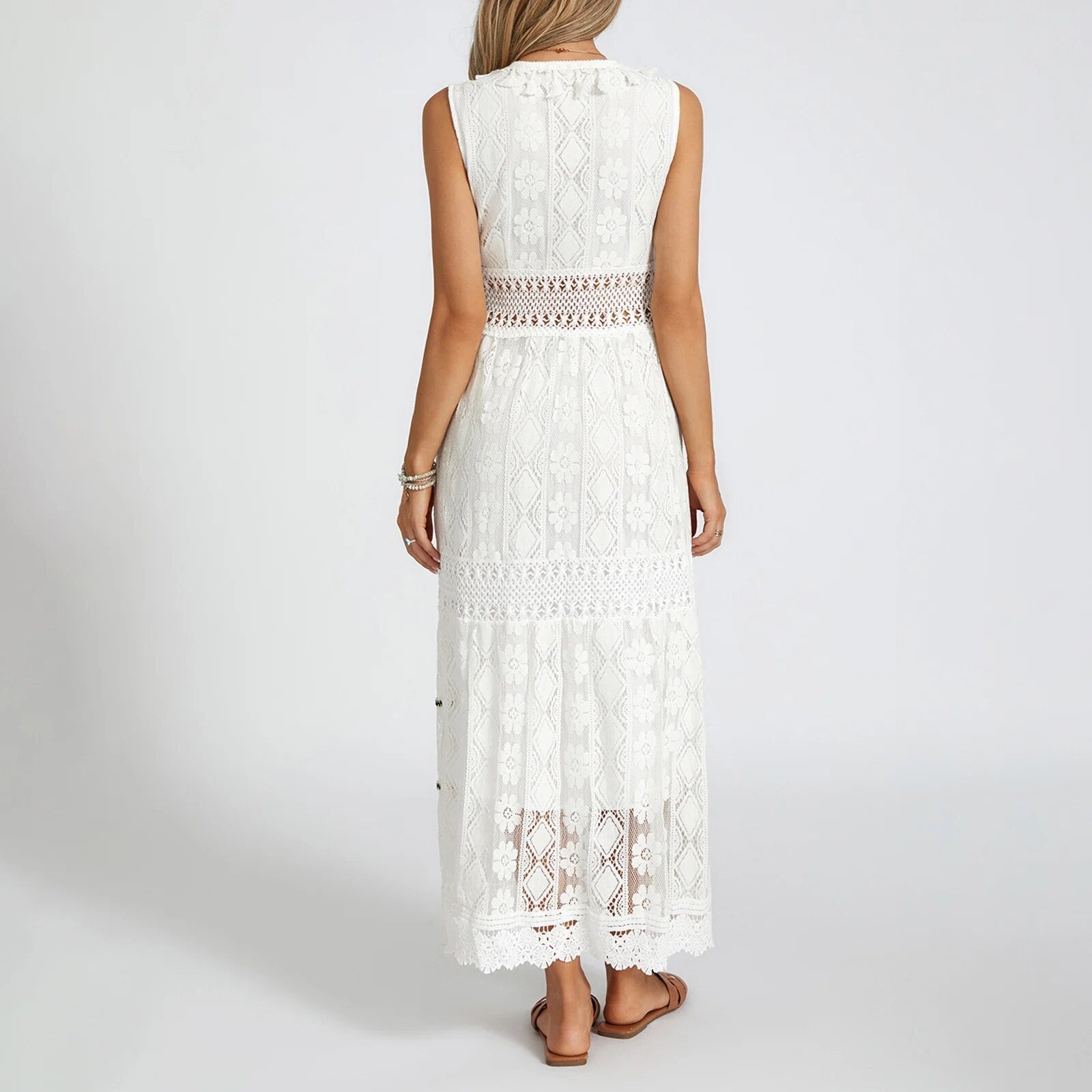 Linda Minimalist Boho Style Dress Evening Wear Edit