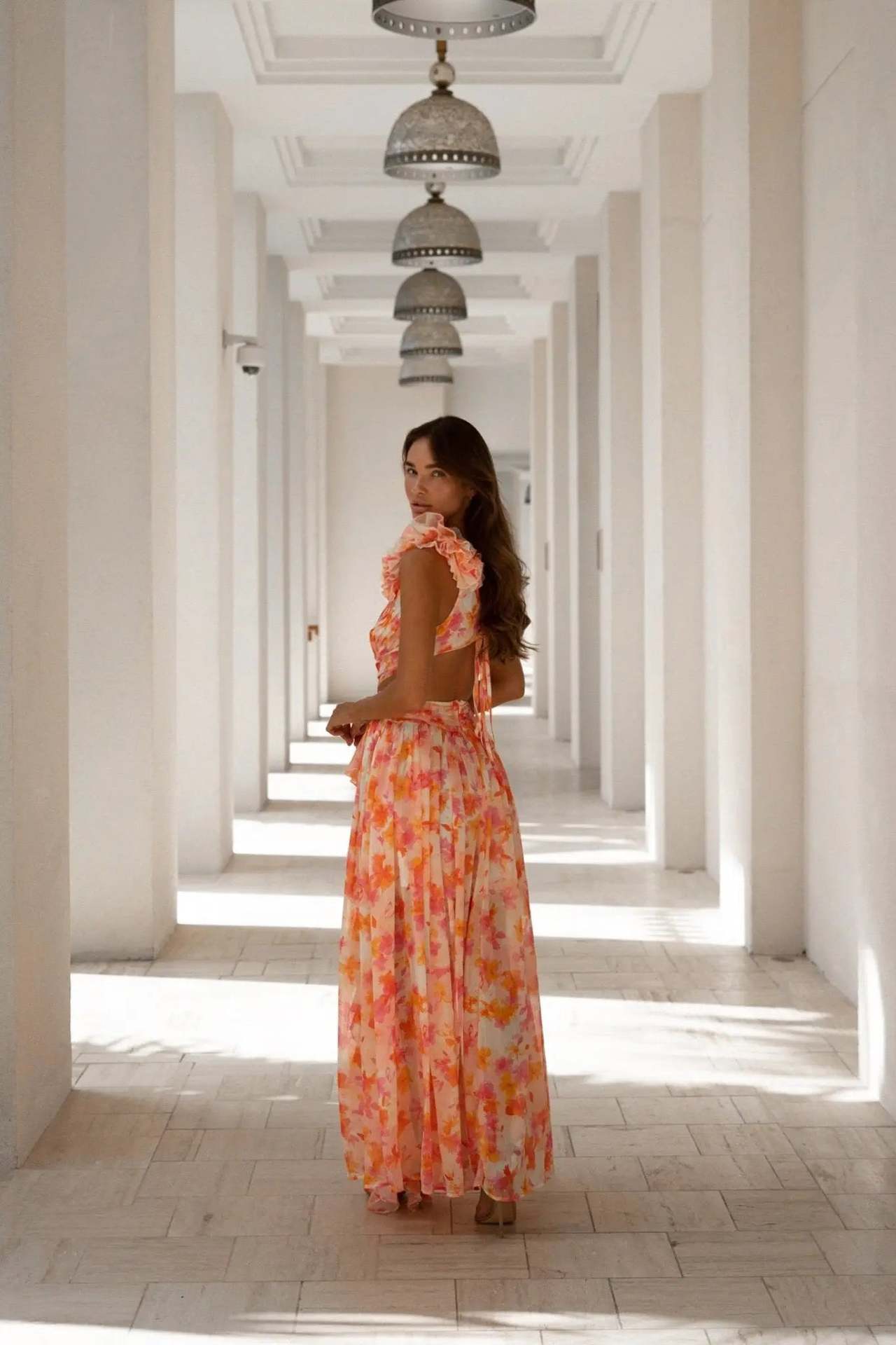 | Floral pattern dress