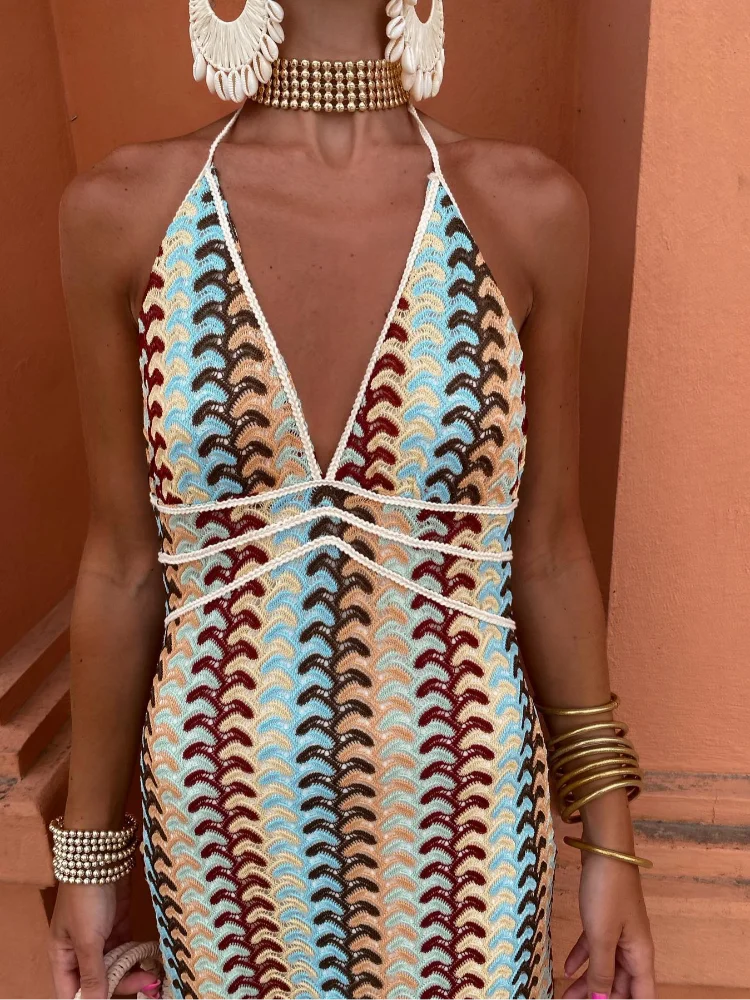 Teri Aesthetic Beach Dress for Women Elevated Occasion Wear